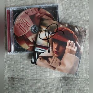 Taylor Swift Red Album CD With Signed Booklet